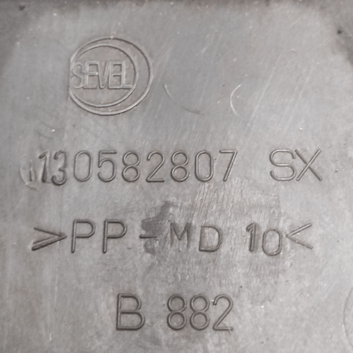 Left Front Side Step Peugeot Boxer COD: 130582807 (2014 - ) - F&P CRASH SRLS - Used Parts