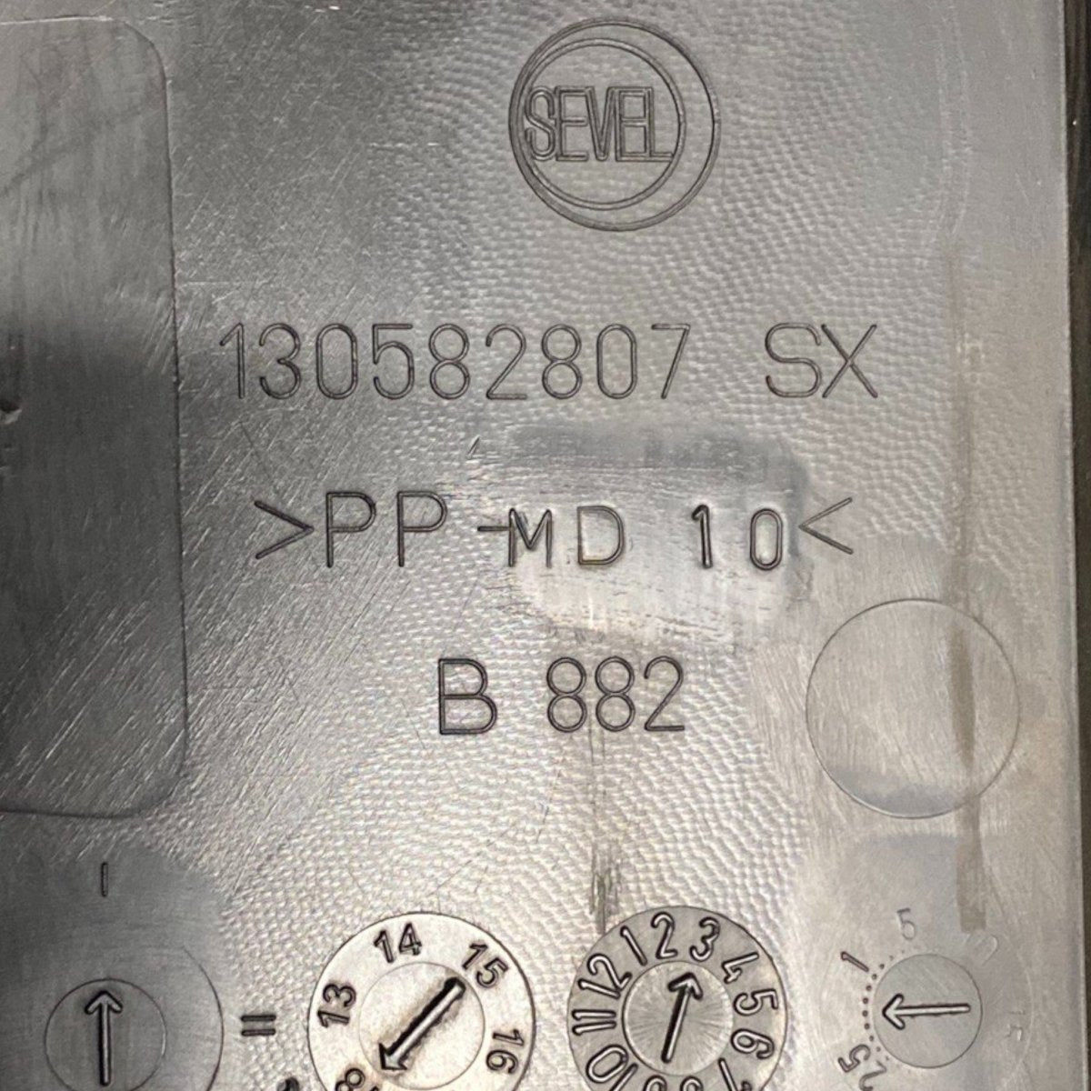 Left footrest platform (sx) fiat ducato Code: 130582807 (2014 - ) - F&P CRASH SRLS - Used Parts