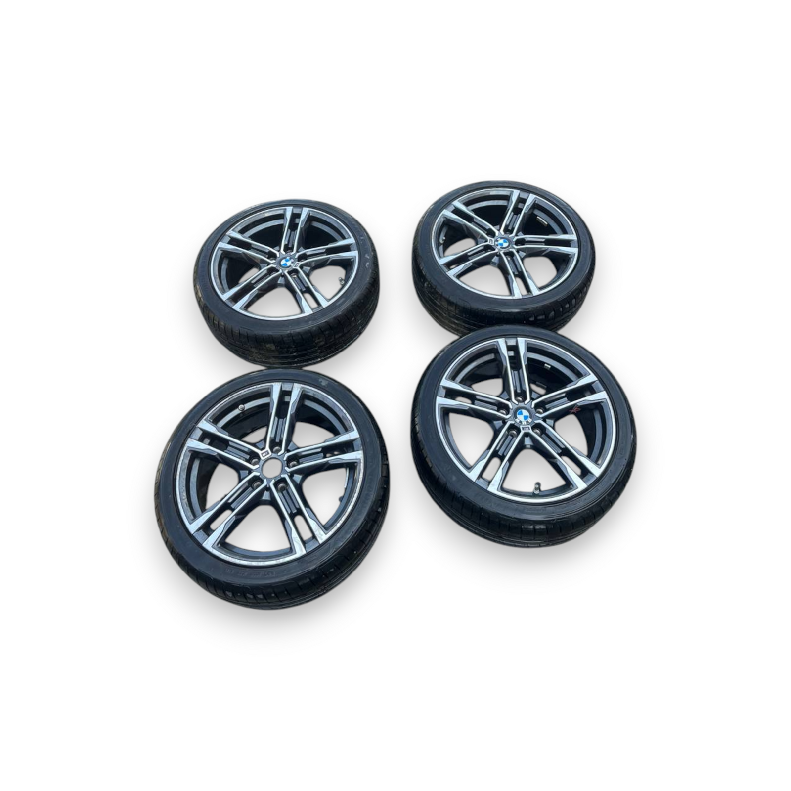 Set 4 cerchi in lega diamantati Bmw Serie 2 Gran Coupé F44/ Serie 1 fF40 (2019-2024) (225 / 40 / R18) cod: 8092352