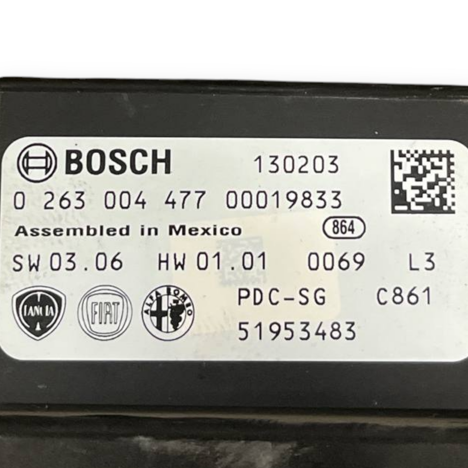 Parksensoren Steuereinheit Fiat 500L (2014 -) COD: 51953483 / COD: 0263004477