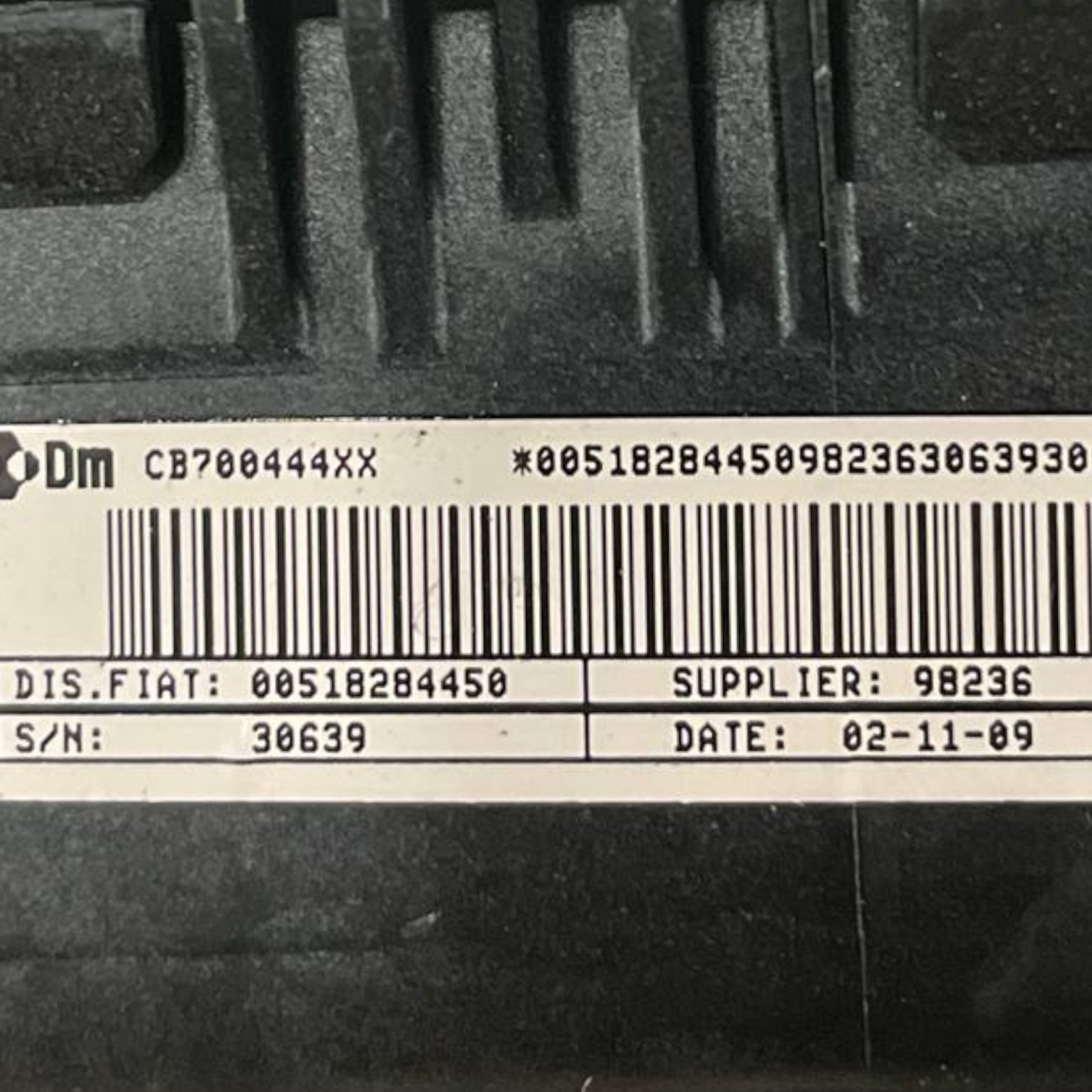 Sovoznikova zračna blazina Fiat Grande Punto (2005 do 2018) koda: 00518284450