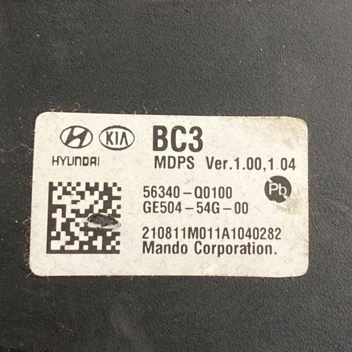 Piantone / canna sterzo hyundai i20 bc3 1.2 benzina Cod: 56340 - q0100 (2020 - ) - F&P CRASH SRLS - Ricambi Usati