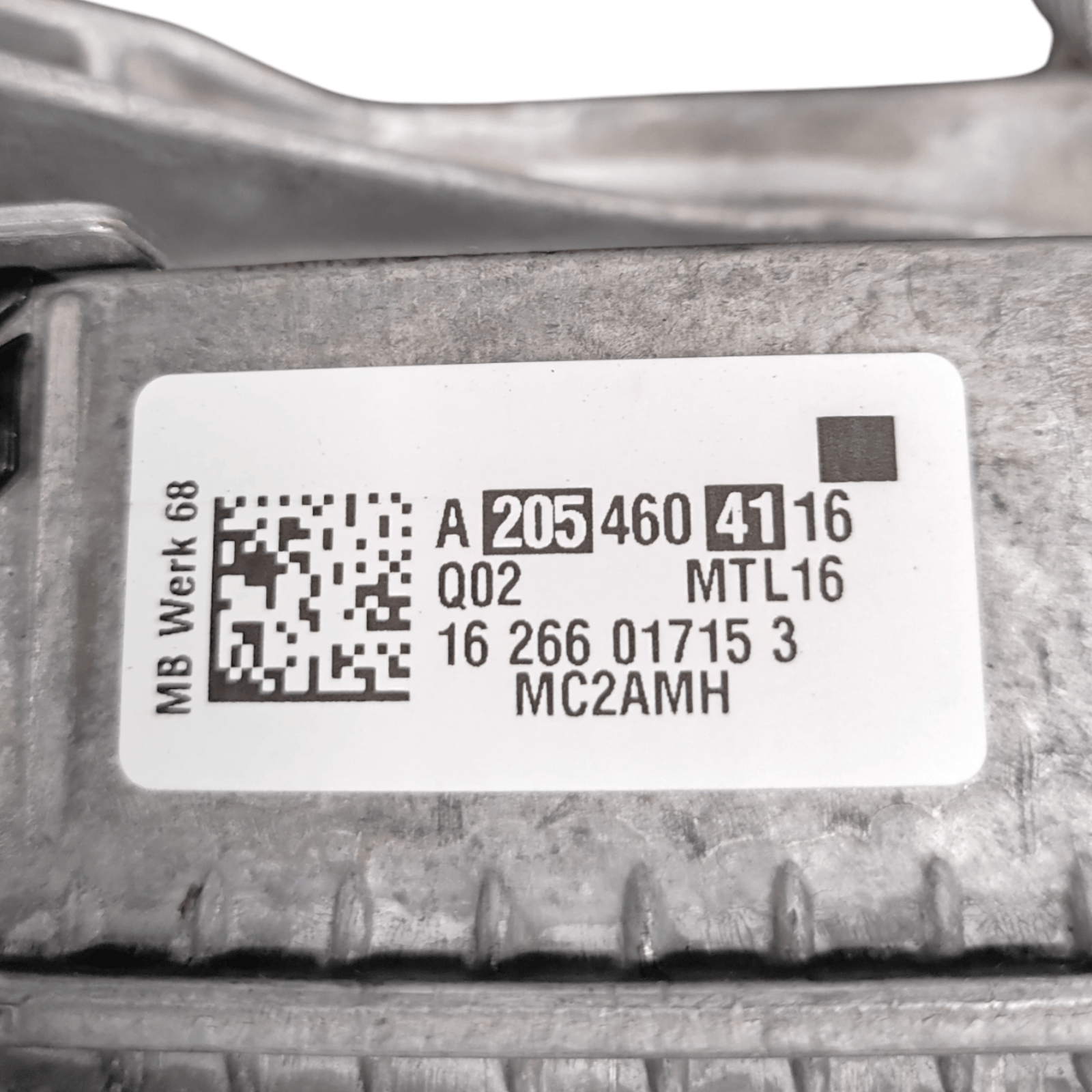 Piantone / Canna Sterzo Mercedes Classe C 2.2 Diesel W205 COD: A2054604116 (2014 - 2021) - F&P CRASH SRLS - Ricambi Usati