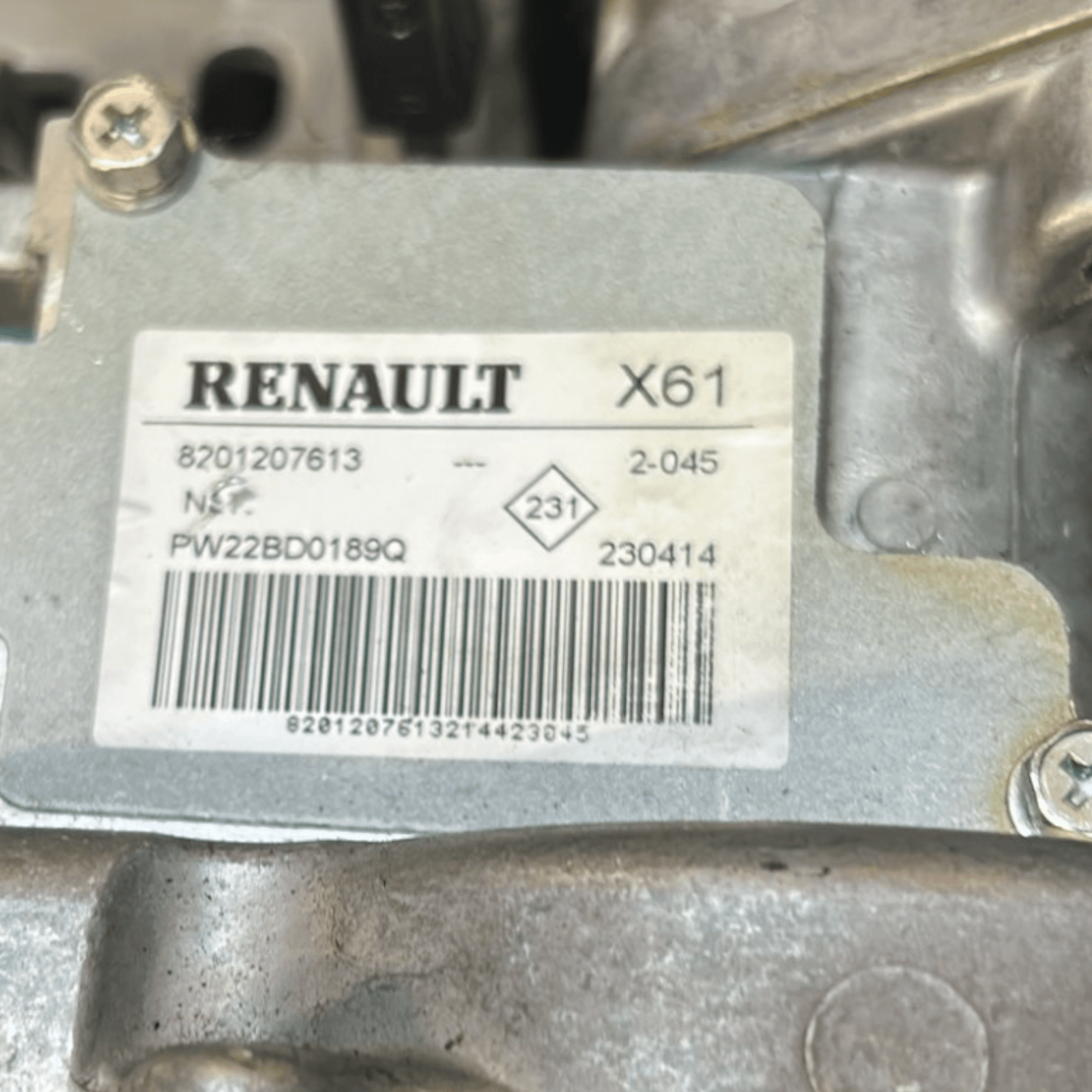 Piantone / Canna Sterzo Renault Kangoo (2008 > 2021) cod:8201207613 - F&P CRASH SRLS - Ricambi Usati