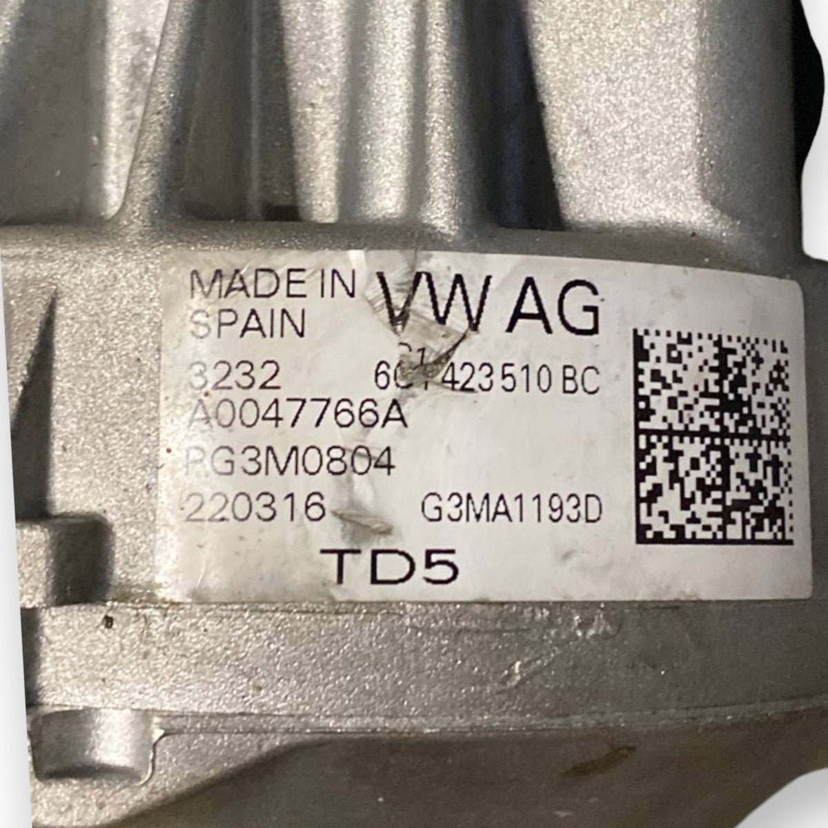 Piantone / canna sterzo volkswagen polo 6r 1.0 benzina Cod: 6c1423510bc (2009 - 2017) - F&P CRASH SRLS - Ricambi Usati