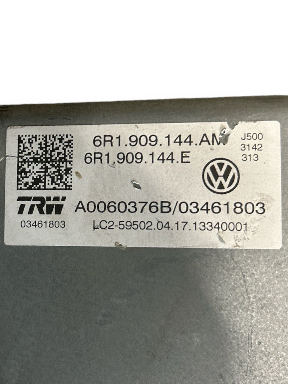 Steering Column / Steering Tube Volkswagen Up 1.0 Petrol (2011 - 2016) cod.6R1909144E cod.6R1909144AM - F&P CRASH SRLS - Used Parts