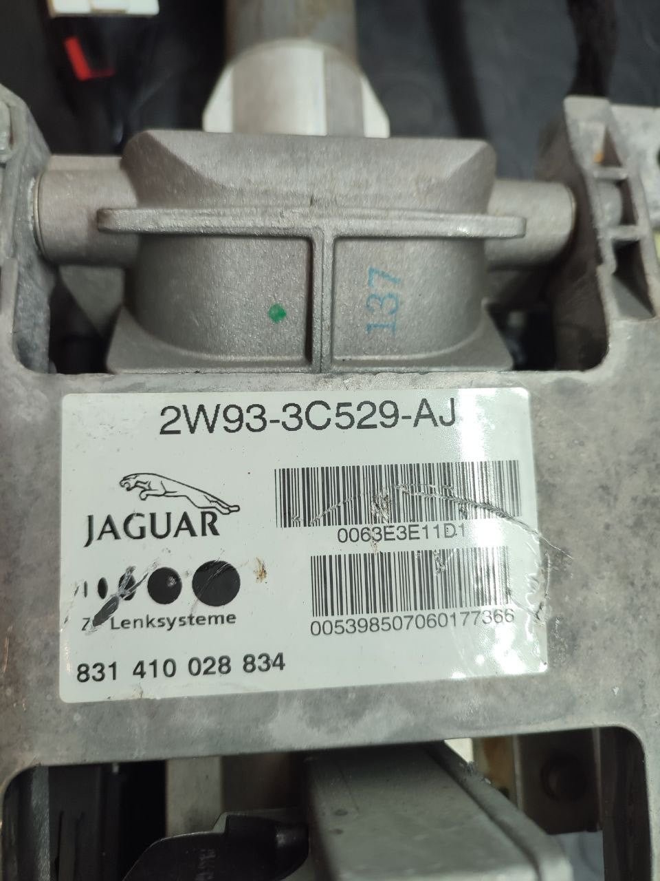 Jaguar S-type steering column 2004 code 2w93 - 3c529 - aj - F&P CRASH SRLS - Used Parts