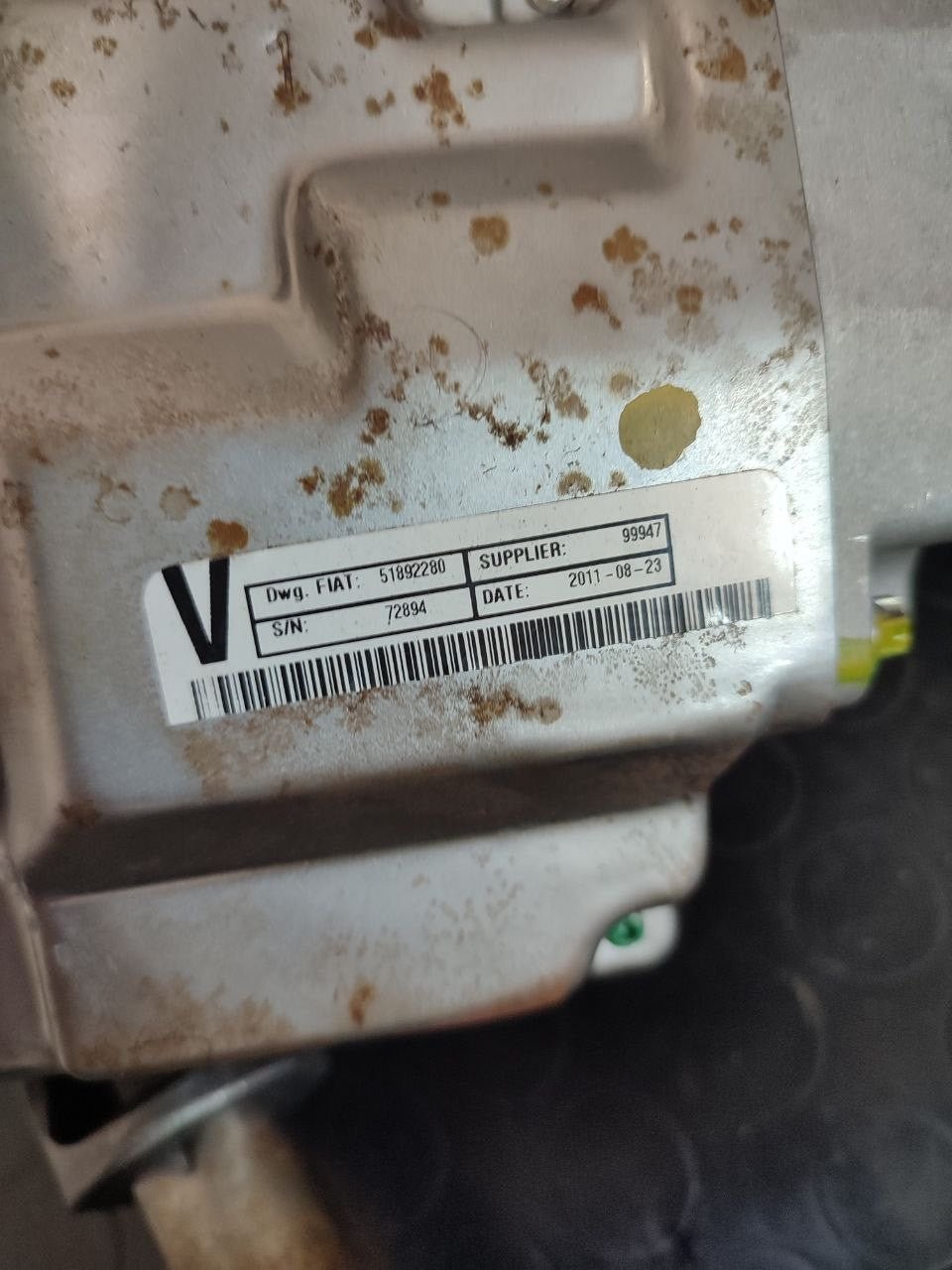Steering Column Power Steering City FIAT GRANDE PUNTO 1.4 (2006) Code:51892280 - F&P CRASH SRLS - Used Parts