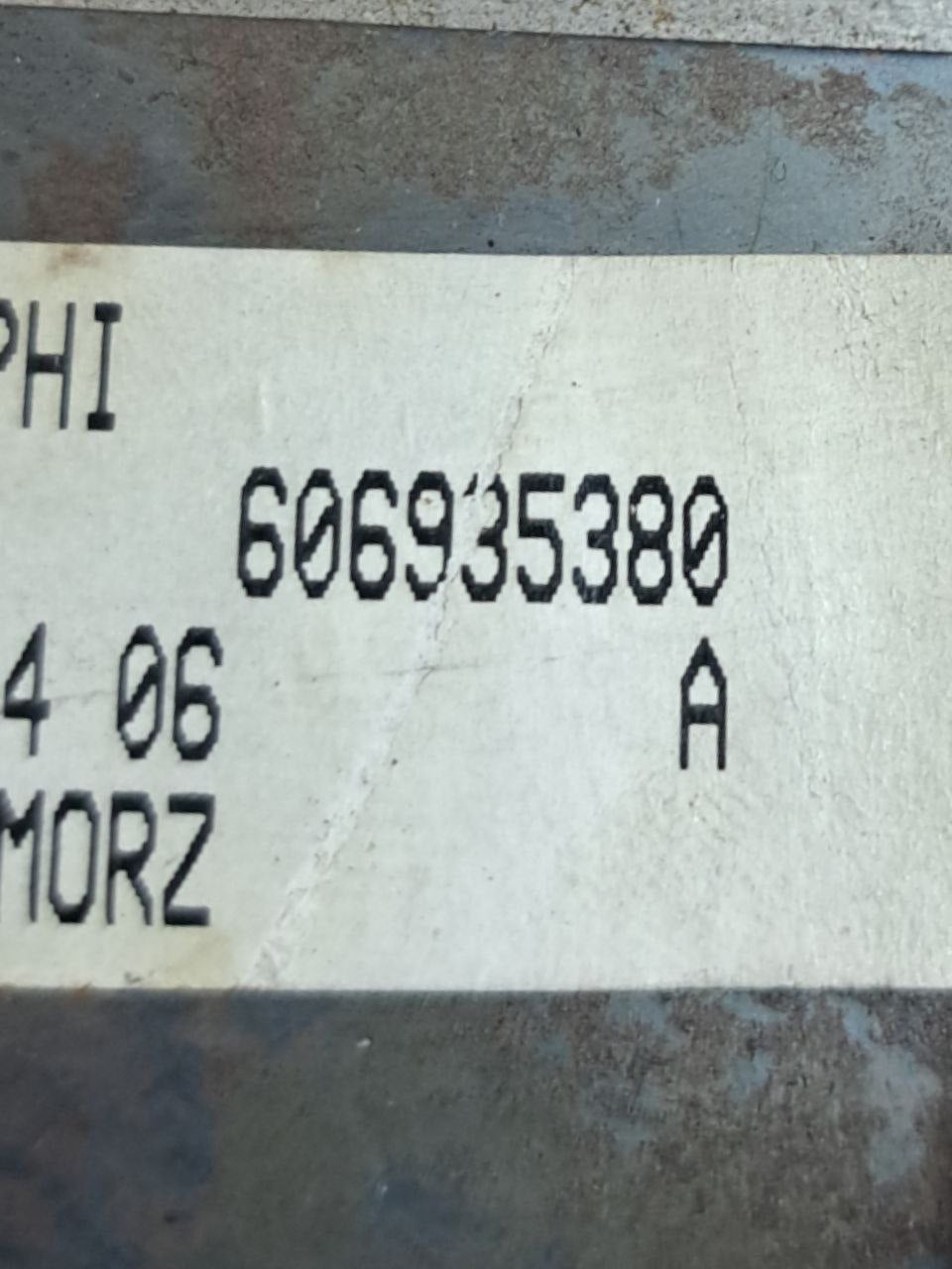 Steering Column Alfa Romeo 147 (2000 - 2006) COD:606935380 - F&P CRASH SRLS - Used Parts