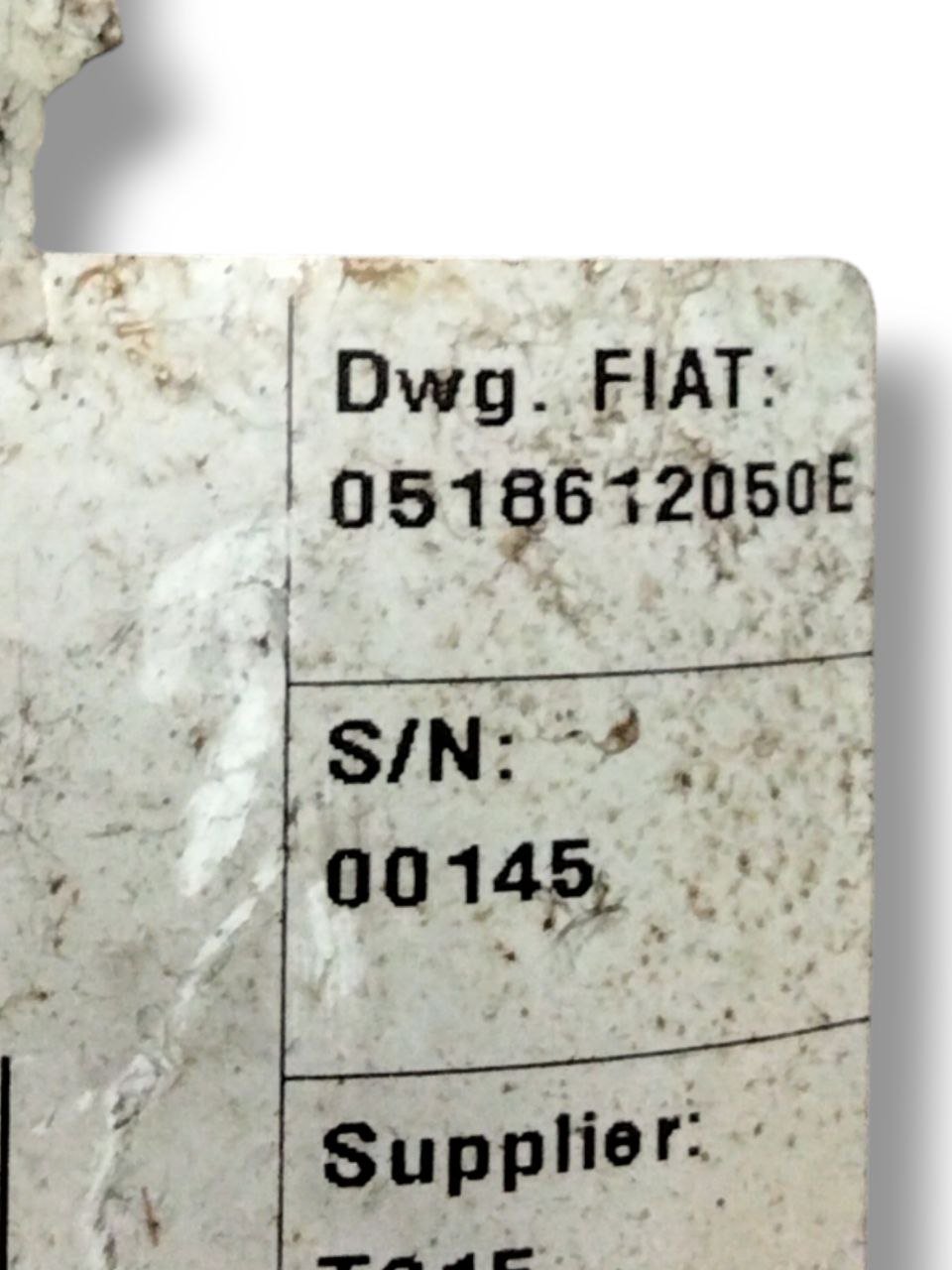 Steering column Fiat Doblò 2012>) COD:0518612050E - F&P CRASH SRLS - Used Parts