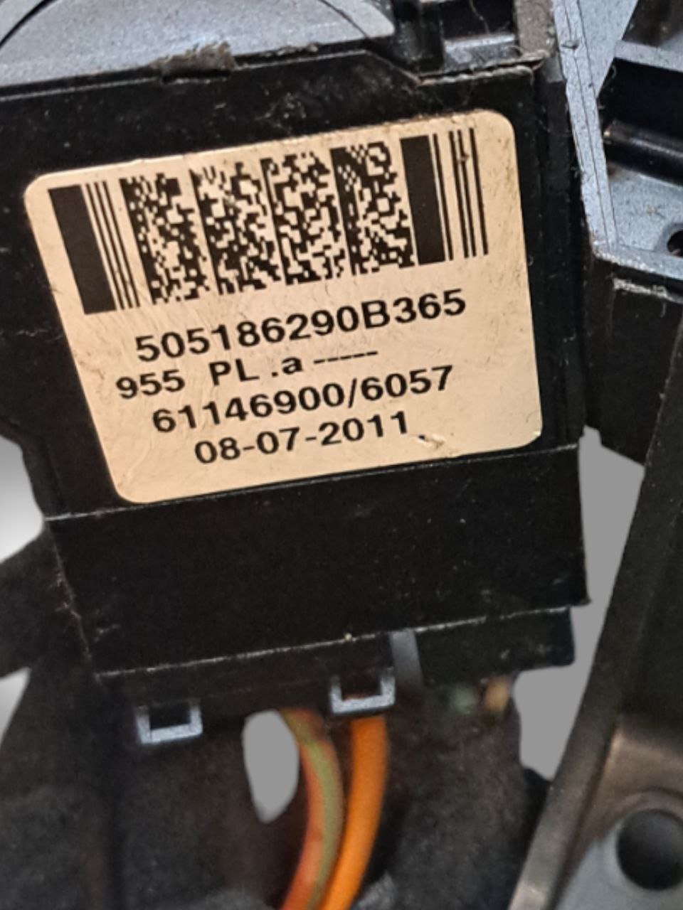 Steering Column Fiat Punto Evo (2009 - 2012) COD:505186290B365 - F&P CRASH SRLS - Used Parts