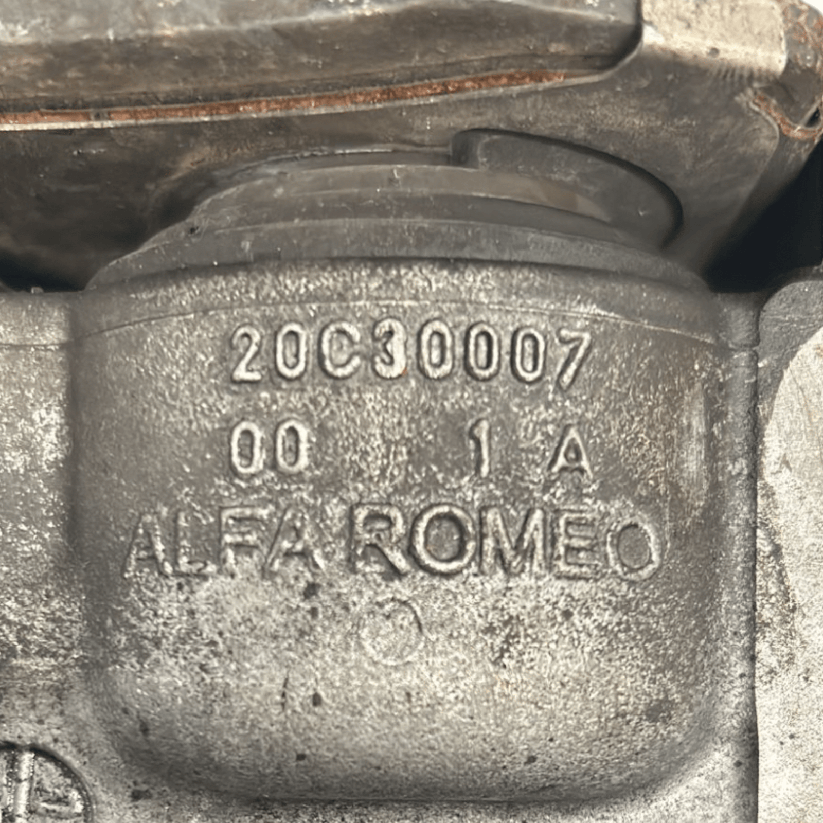 Left Front Brake Caliper Alfa Romeo Giulia 2.2 Diesel code:20C30007 (2016>) - F&P CRASH SRLS - Used Parts