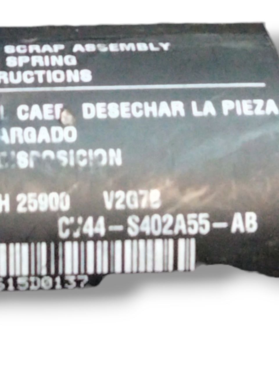Hood opening pistons left side sx Ford Kuga (2013 - 2019) code.CV44S402A55 - AB - F&P CRASH SRLS - Used Spare Parts