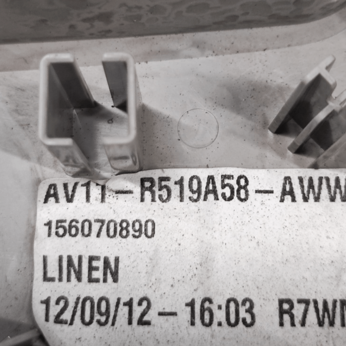 Plafoniera Anteriore Ford B - Max COD: AV11R519A58 (2012 - 2018) - F&P CRASH SRLS - Ricambi Usati