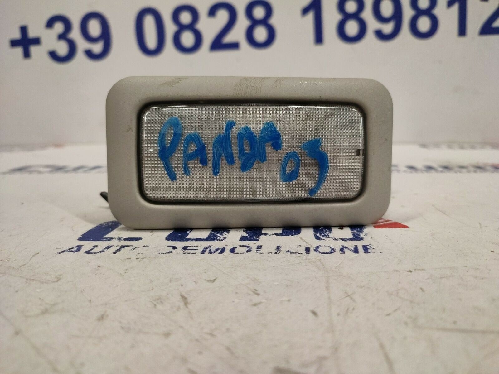 Plafoniera - Luce Interna Abitacolo Fiat Panda '03 '12 - F&P CRASH SRLS - Ricambi Usati