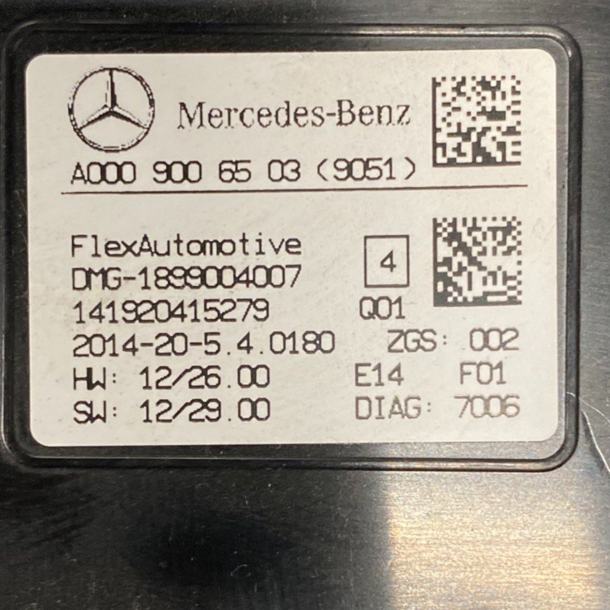 Plafoniera mercedes - benz classe a w176 Cod: a0009006503 (2012 - 2018) - F&P CRASH SRLS - Ricambi Usati