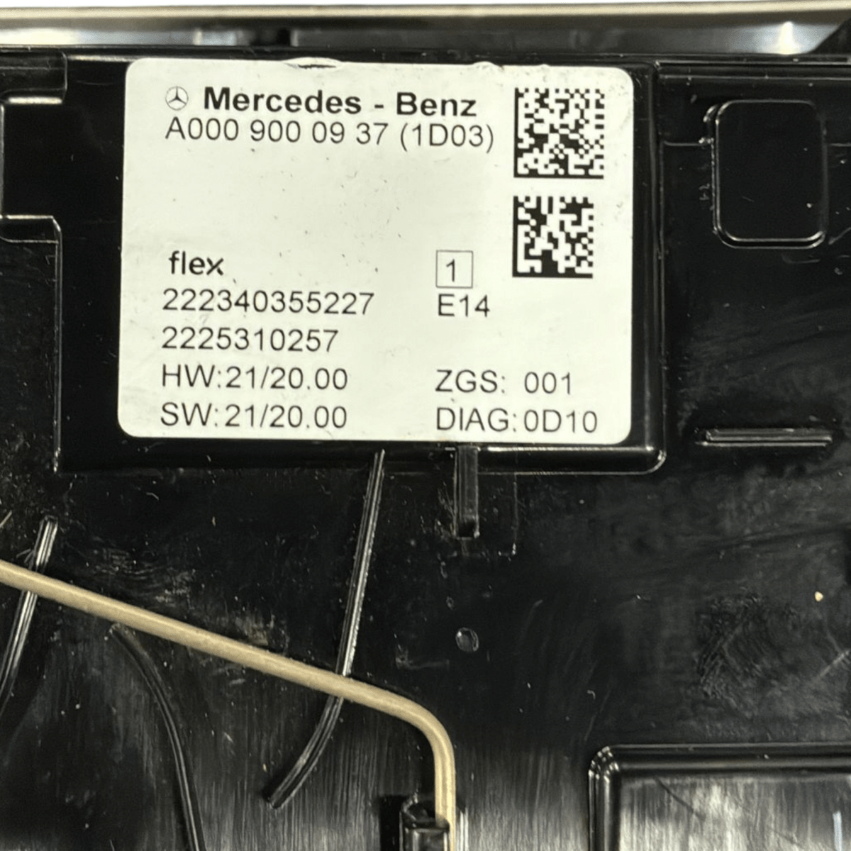 Plafoniera tetto interno mercedes - benz w206 cod : a0009000937 ( 2021 - > ) - F&P CRASH SRL - Ricambi Usati