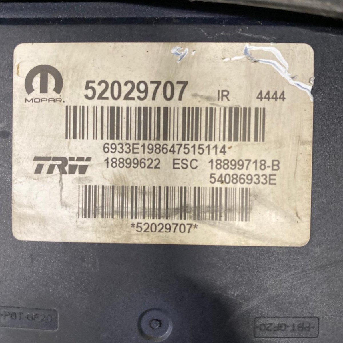 Pompa abs fiat 500x 1.6 diesel (2014 - 2024) Cod: 52029707 - F&P CRASH SRL - Ricambi Usati