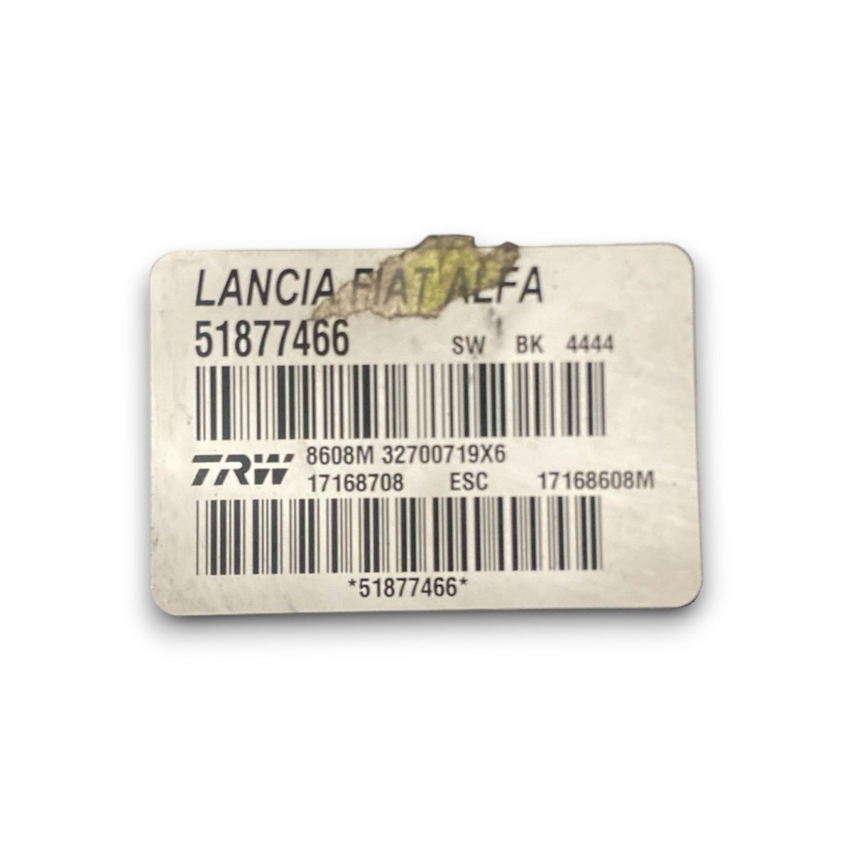 ABS pump Lancia Delta III code . 51877466 1.6 diesel (2008 > 2015) - F&P CRASH SRL - Used Parts