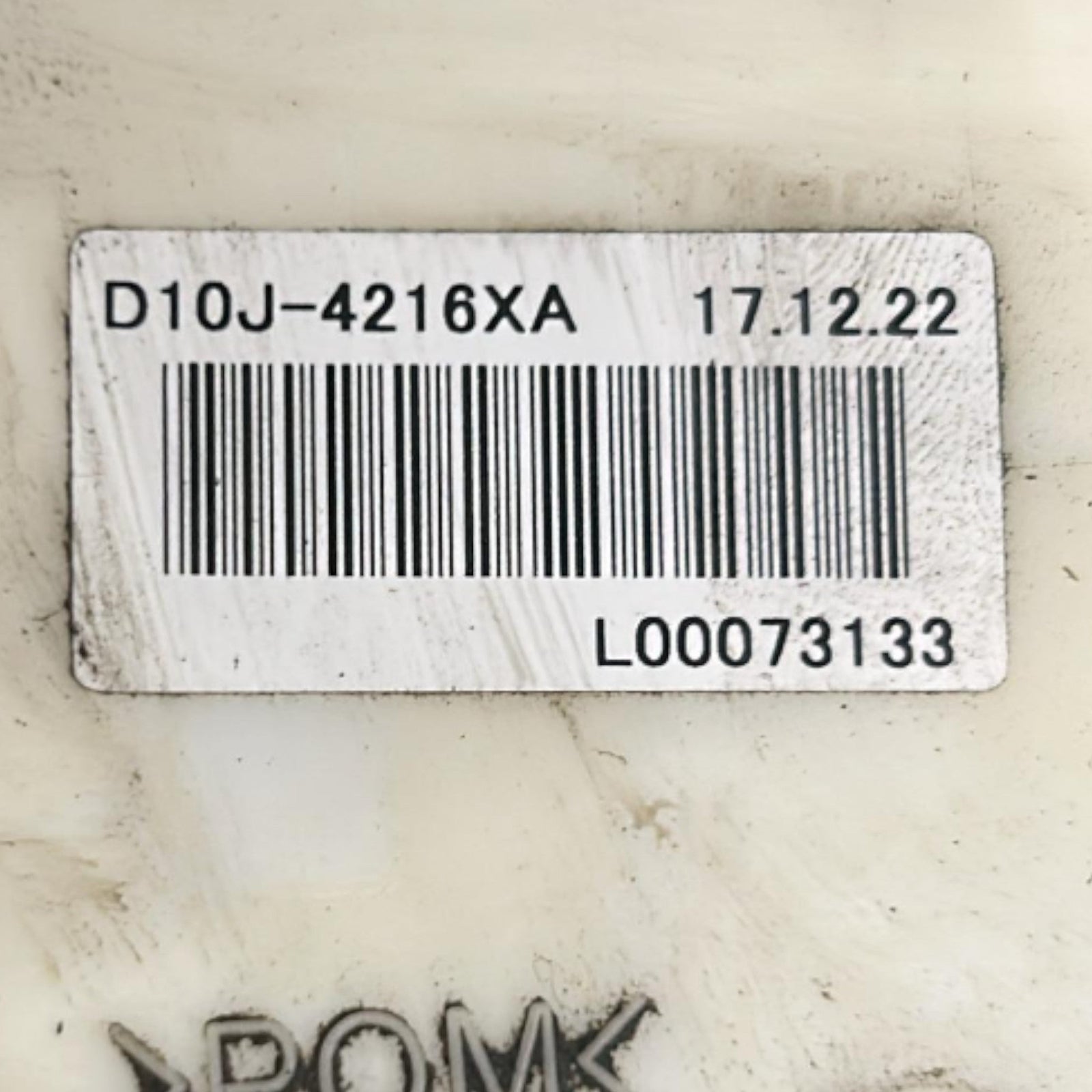 Fuel Pump / Float Mazda CX - 3 cod.D10J - 4216XA 1.5 Diesel (2015 > ) - F&P CRASH SRLS - Used Parts