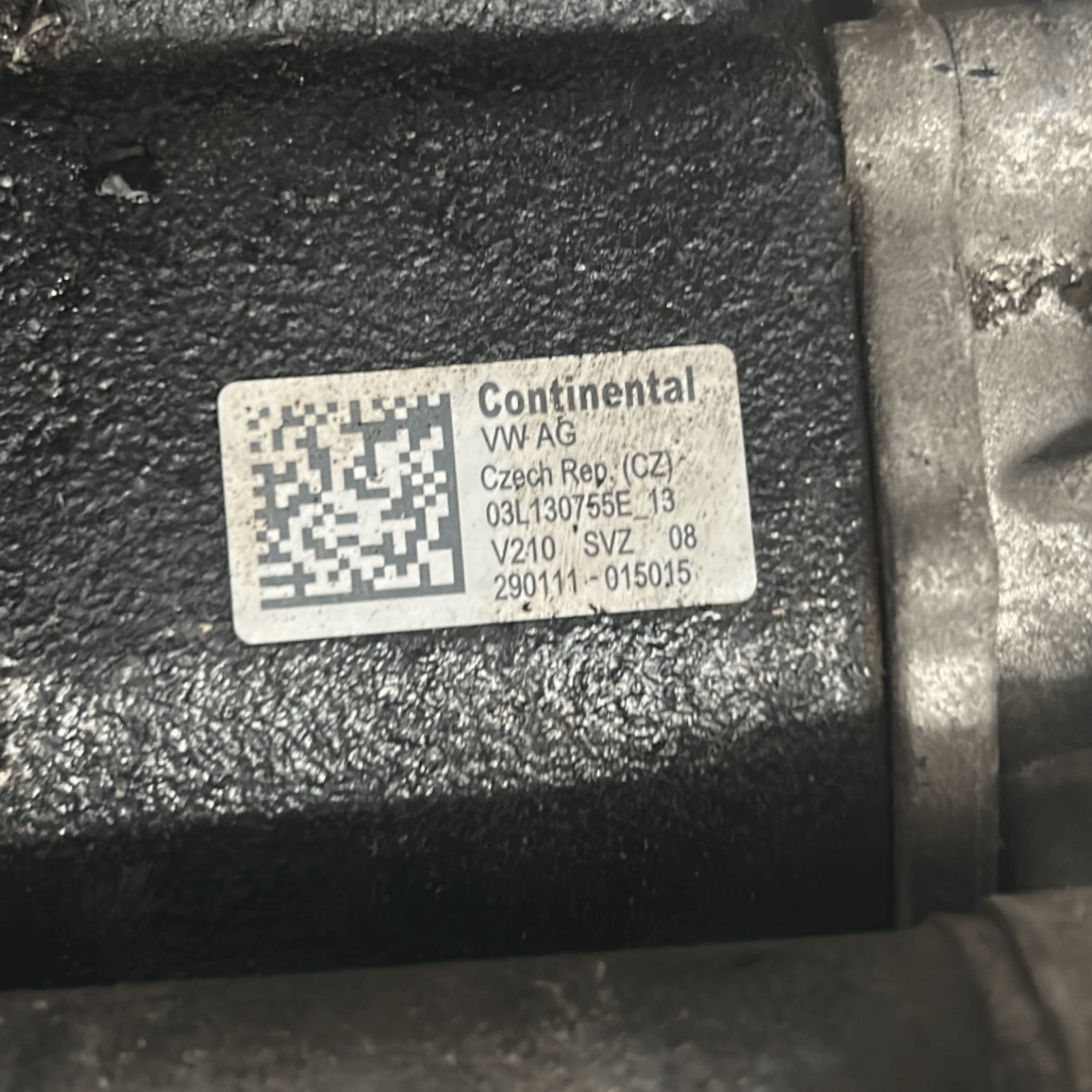 Pompa Iniezione / Gasolio Skoda Fabia II (5J) cod.03L130755E 1.6 Diesel (2007 > 2014) - F&P CRASH SRLS - Ricambi Usati