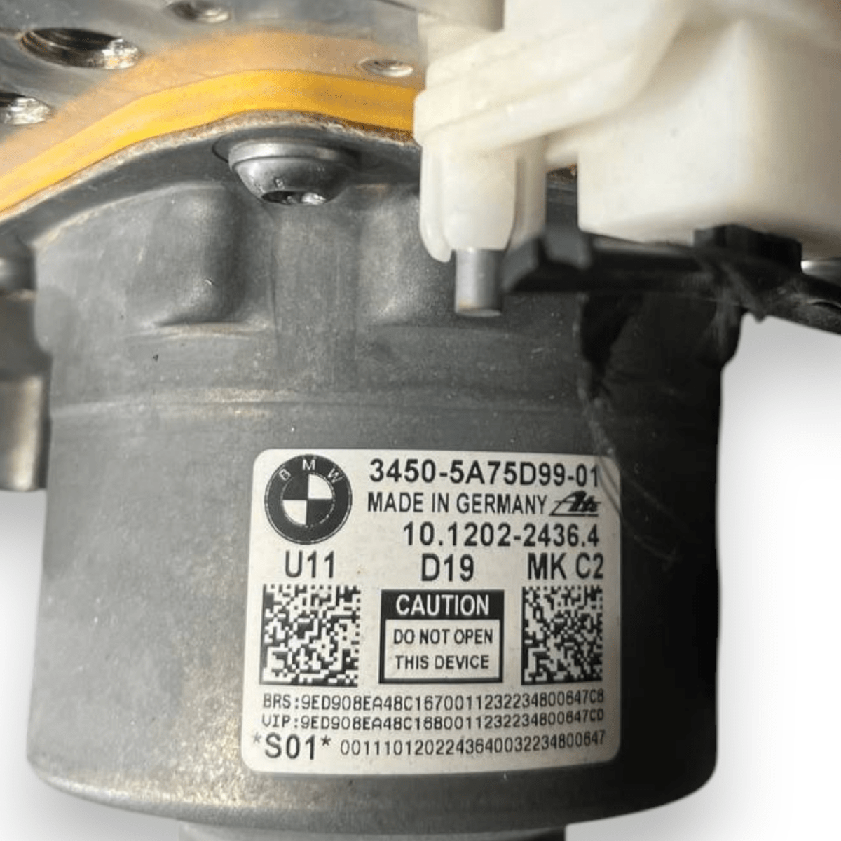 Pompa Servofreno Bmw X1 U11 1.5 Benzina (2022 - ) cod: 3450 - 5A75D99 - 01 - F&P CRASH SRLS - Ricambi Usati