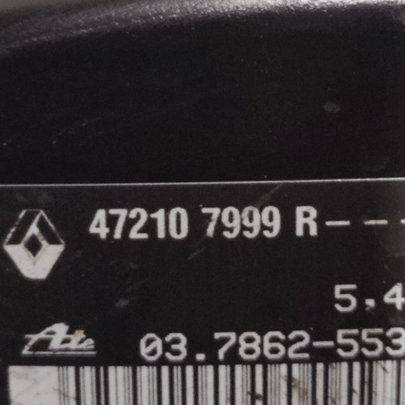 Pompa Servofreno Dacia Dokker 1.5 Diesel COD: 472107999R (2013 - 2021) - F&P CRASH SRLS - Ricambi Usati