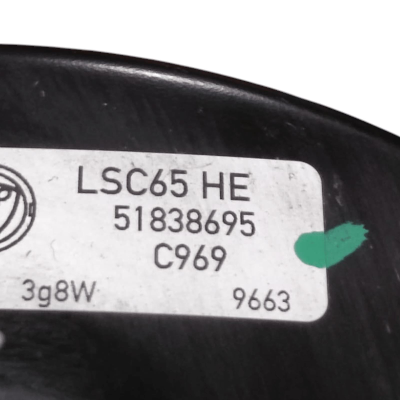 Fiat 500 1.2 Gas Brake Booster COD: 51838695 (2007 - 2014) - F&P CRASH SRLS - Used Parts