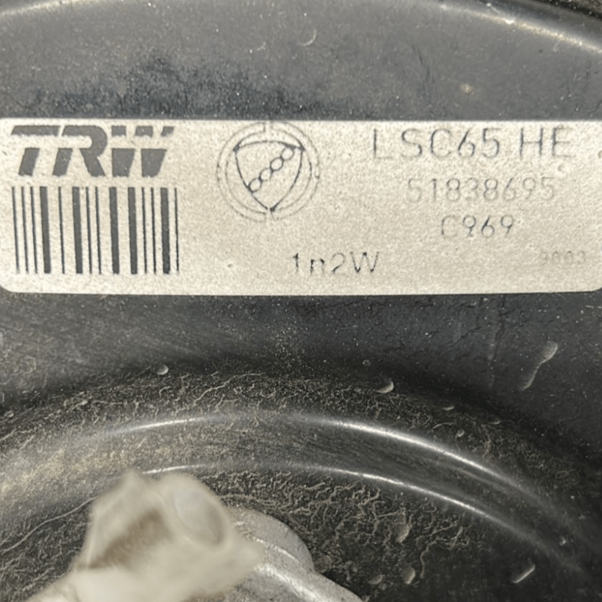 Pompa servofreno fiat 500 1.2 benzina cod:51838695 (2007 > ) - F&P CRASH SRLS - Ricambi Usati