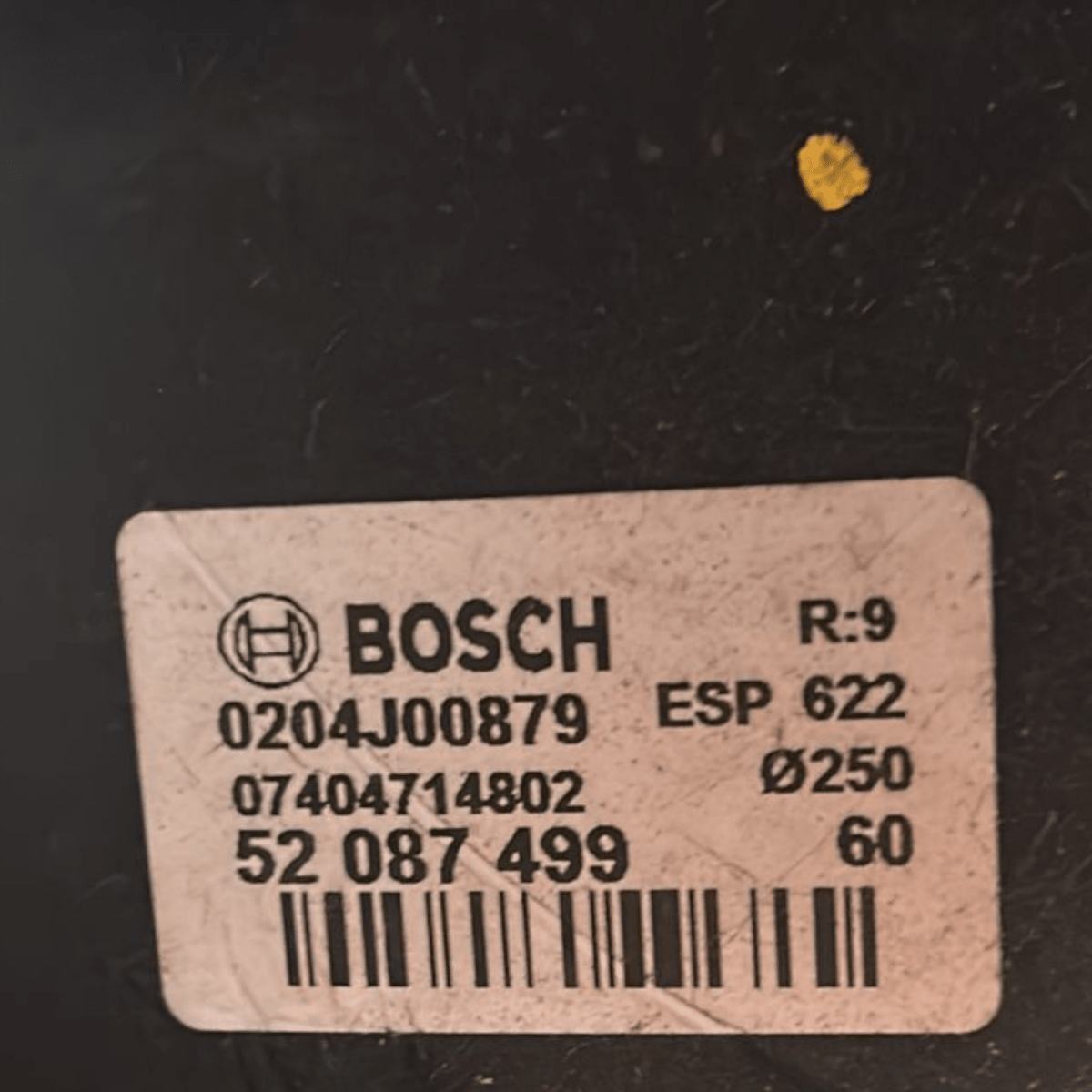Pompa servofreno fiat doblo 1.6 diesel cod:0204j00879 (2009 > 2022) - F&P CRASH SRL - Ricambi Usati