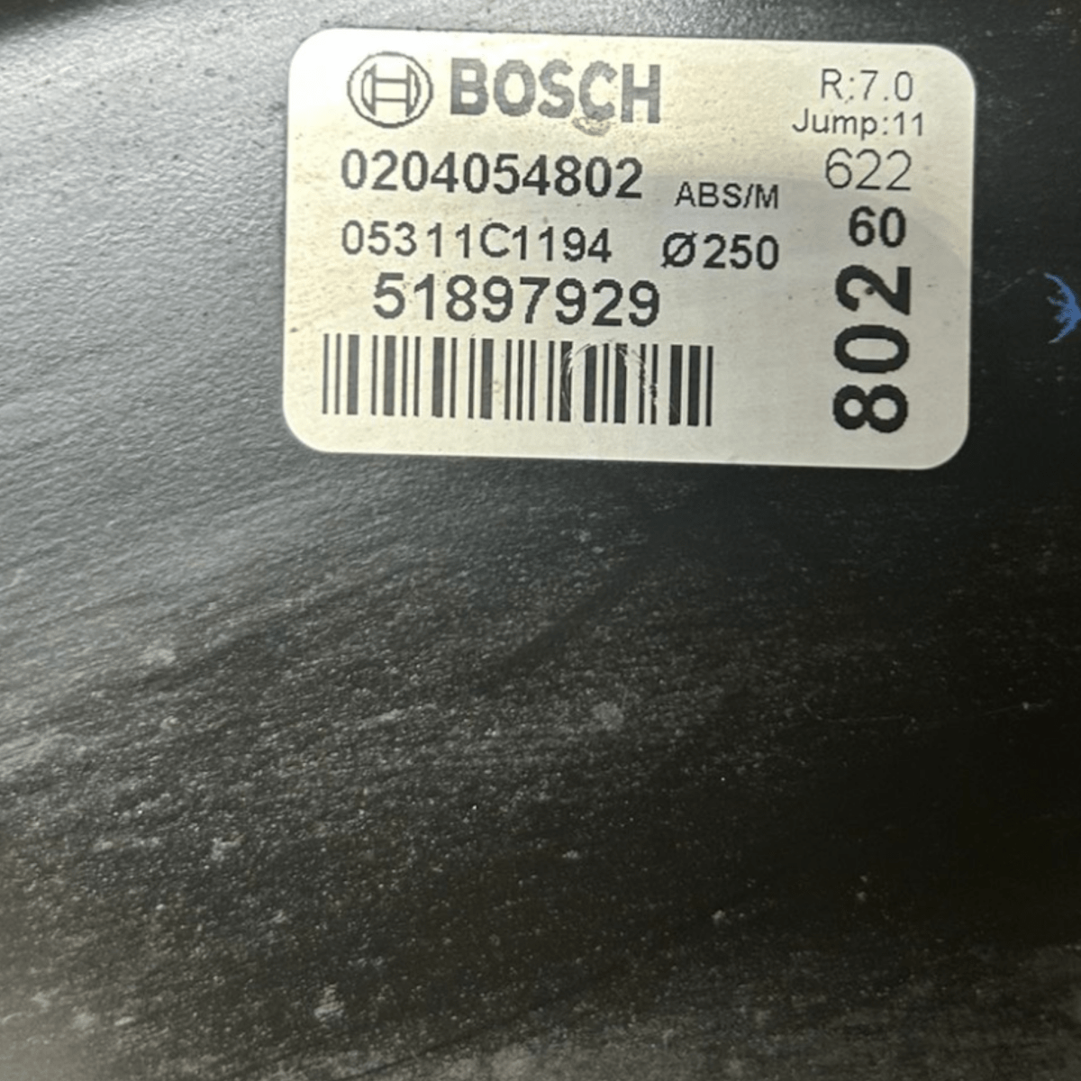 Pompa servofreno fiat doblo 1.6 diesel cod:51897929 (2009 > 2022) - F&P CRASH SRLS - Ricambi Usati