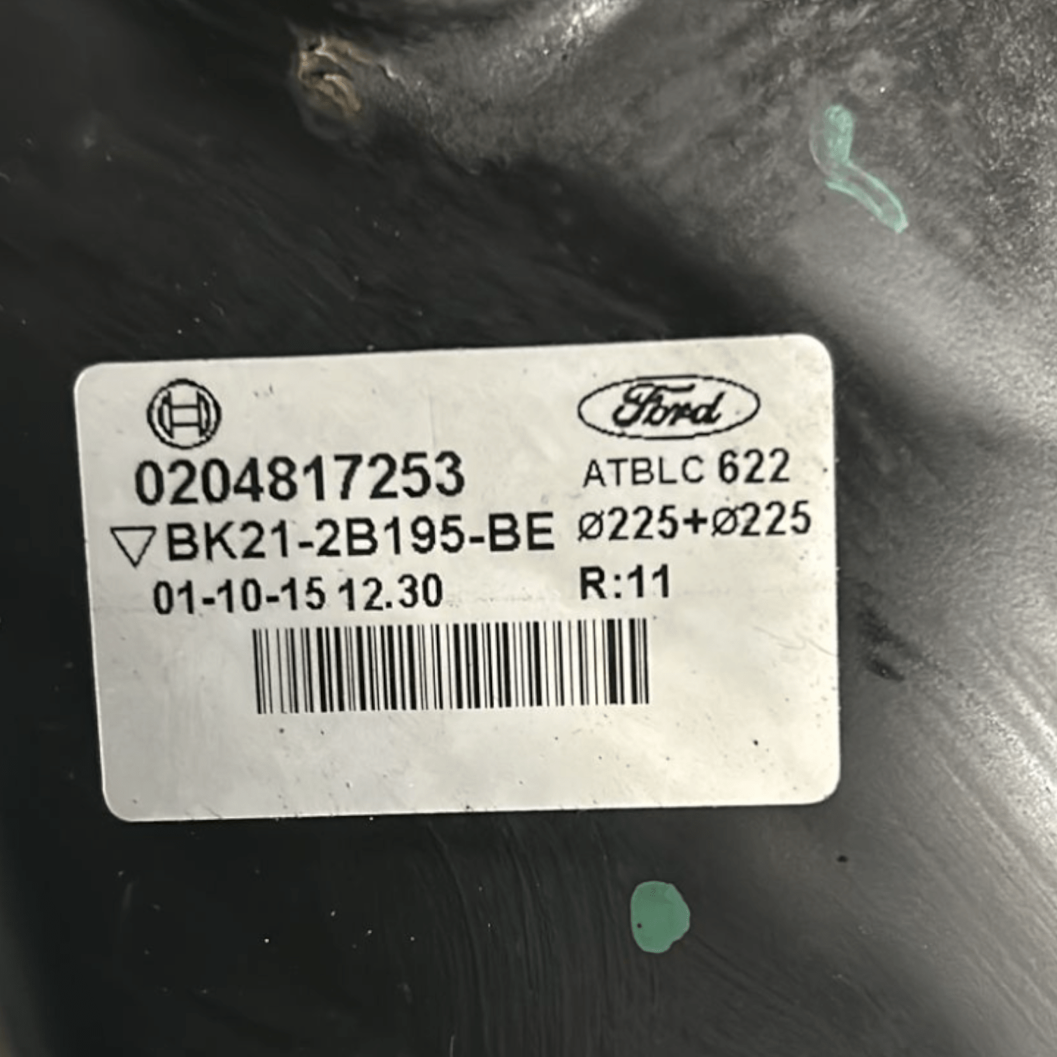 Pompa Servofreno Ford Transit 2.0 Diesel cod:BK21 - 2B195 - BE (2012 > 2018) - F&P CRASH SRLS - Ricambi Usati