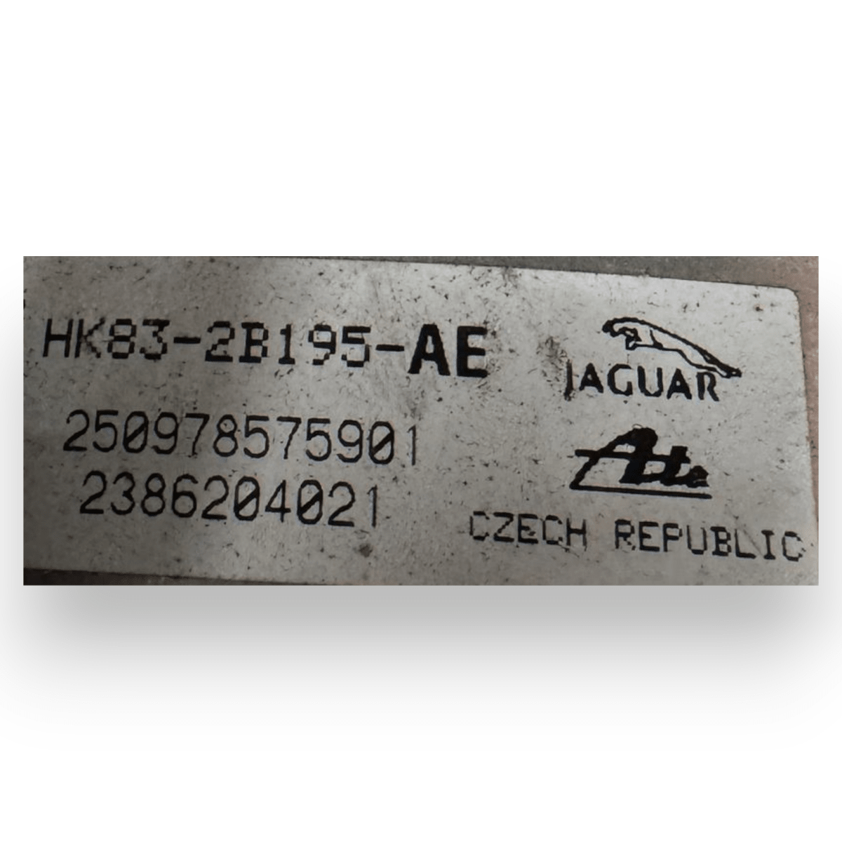 Pompa servofreno Jaguar F - Pace 2.0 diesel cod.HK83 - 2B195 - AE (2016 - 2025) - F&P CRASH SRL - Ricambi Usati