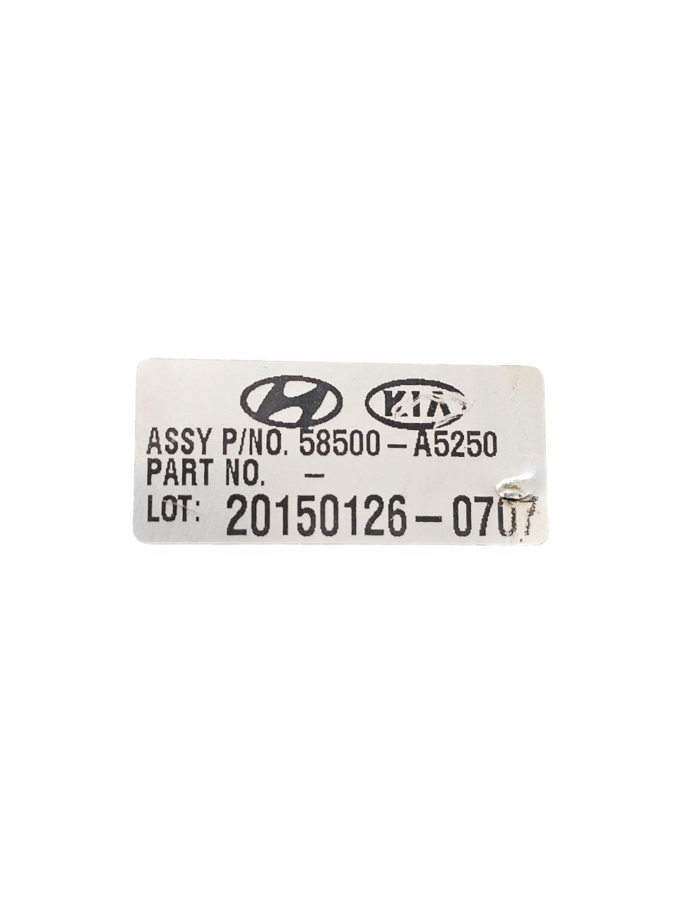 Pompa Servofreno Kia Cee'd EU 1.6 Diesel Cod:58500A5250 (2012 - 2018) - F&P CRASH SRLS - Ricambi Usati