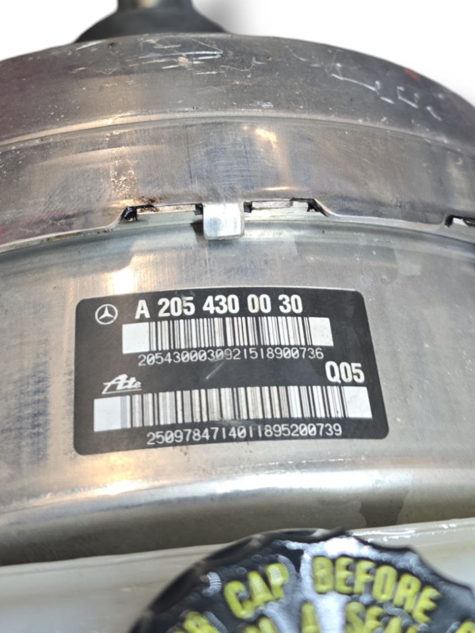 Pompa Servofreno Mercedes - Benz Classe C w205 2.2 Diesel ( 2014 - 2021 ) Cod : A2054300030 - F&P CRASH SRLS - Ricambi Usati