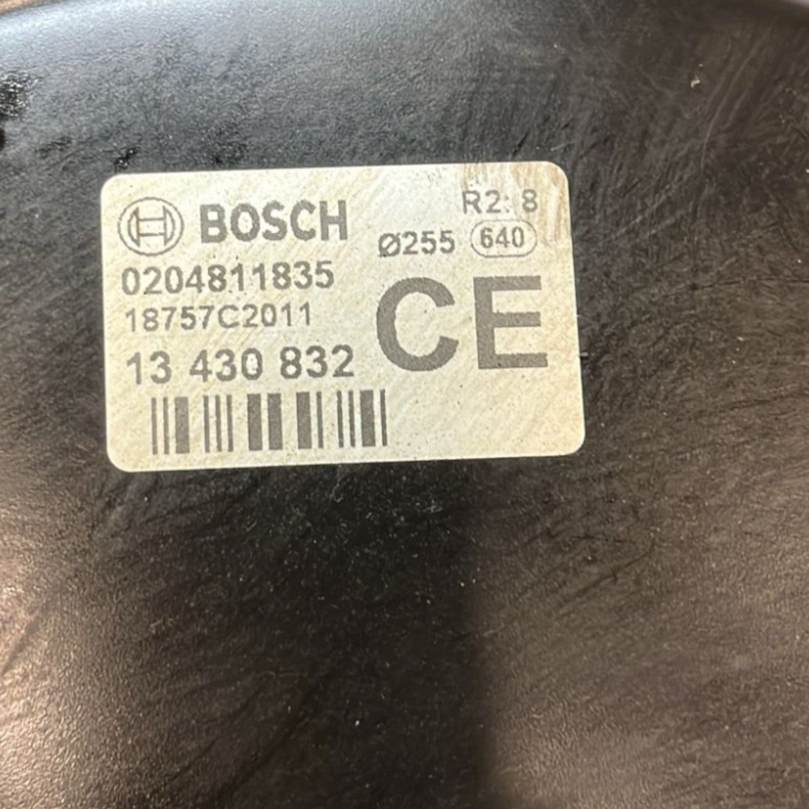 Pompa Servofreno Opel Corsa E cod:13430832 1.4 Benzina (2014 > 2019) - F&P CRASH SRLS - Ricambi Usati