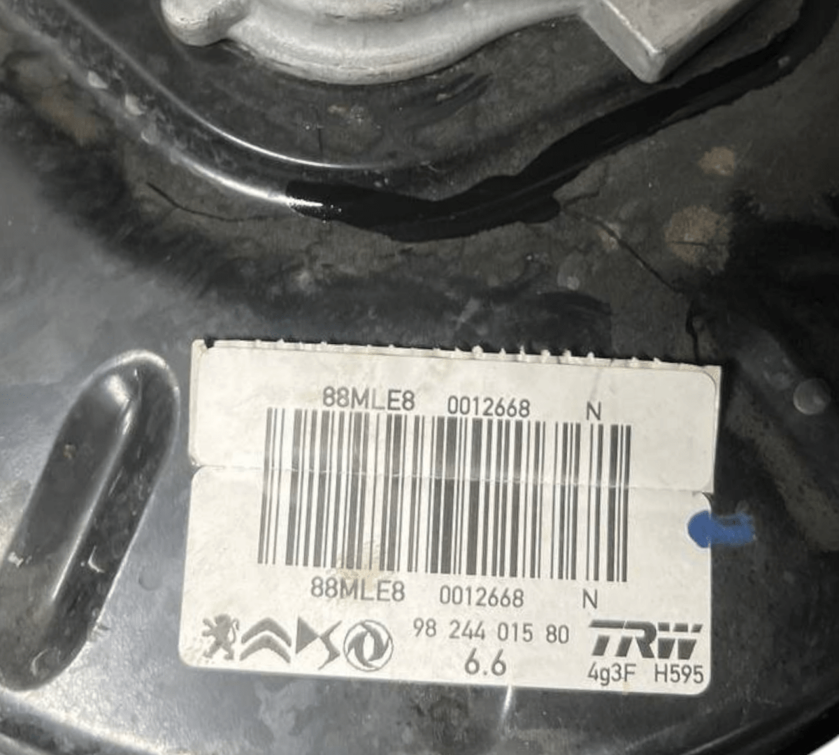 Pompa Servofreno Opel Corsa F 1.2 Benzina (2019 - ) cod: 9824401580 - F&P CRASH SRLS - Ricambi Usati