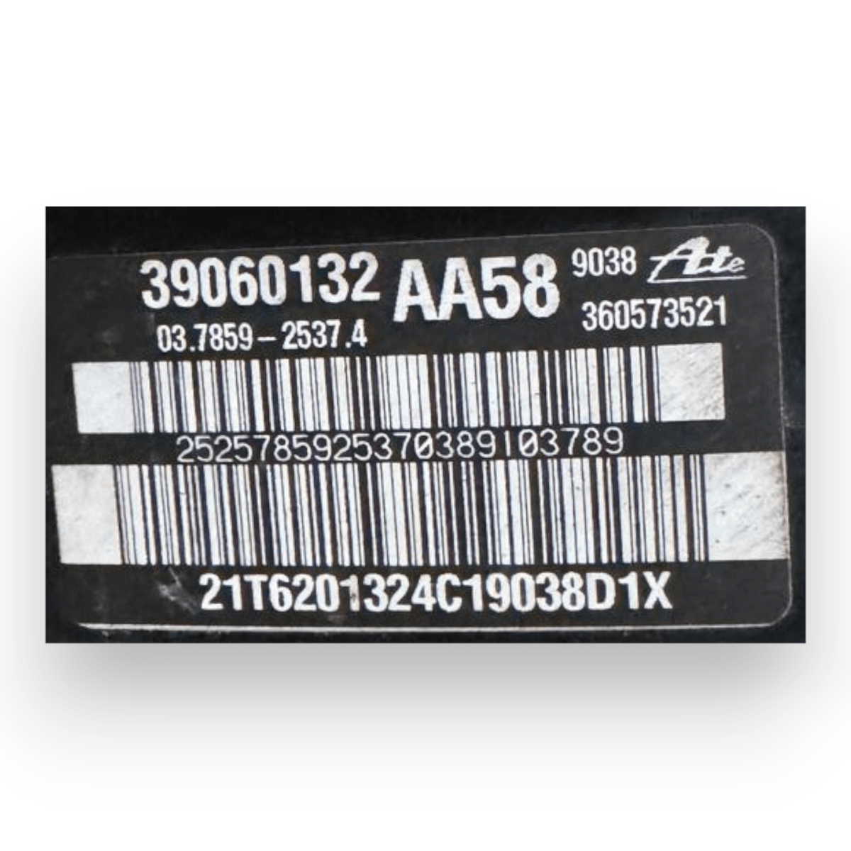 Pompa servofreno Opel Zafira C 1.6 diesel cod.39060132 (2011 - 2019) - F&P CRASH SRL - Ricambi Usati