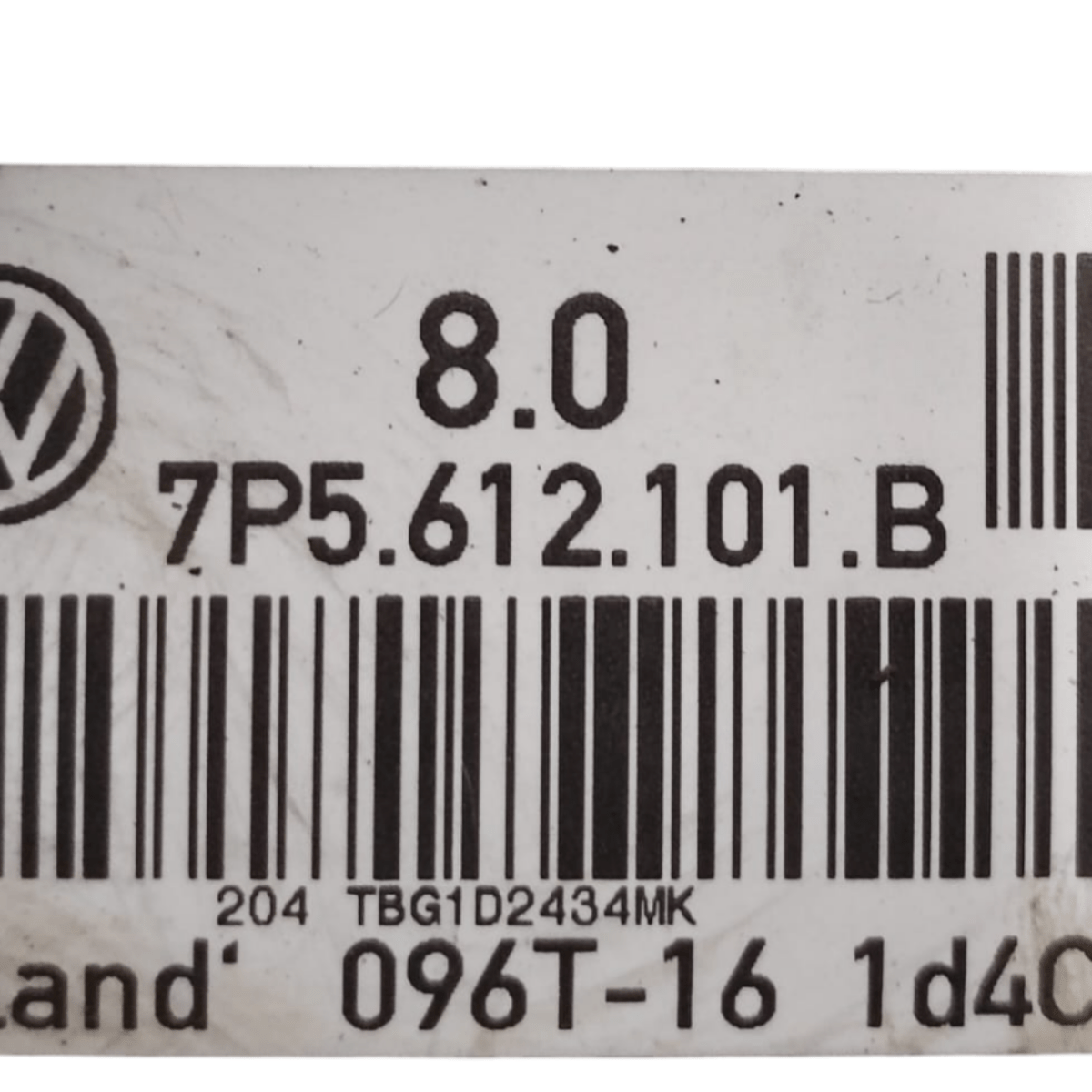Pompa servofreno porsche cayenne 92a 3.0 diesel cod: 7p5612101b (2010 - 2017) - F&P CRASH SRLS - Ricambi Usati