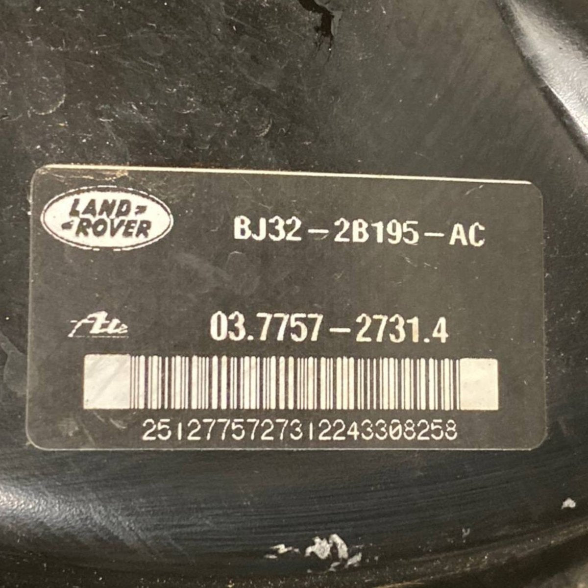 Pompa servofreno range rover evoque l538 2.2 diesel Cod: bj32 - 2b195 - ab (2011 - 2018) - F&P CRASH SRL - Ricambi Usati