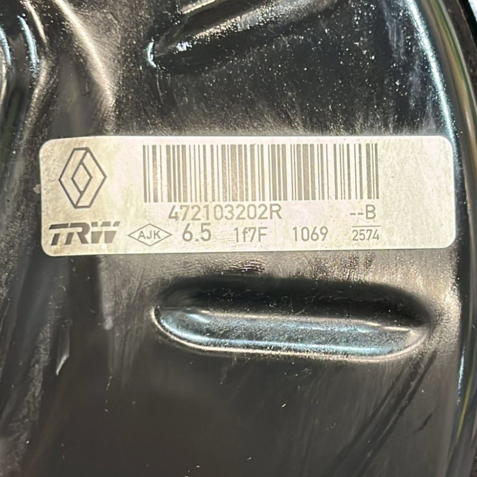 Pompa Servofreno Renault Captur I cod:472103202R 1.5 Diesel (2013 > 2019) - F&P CRASH SRLS - Ricambi Usati