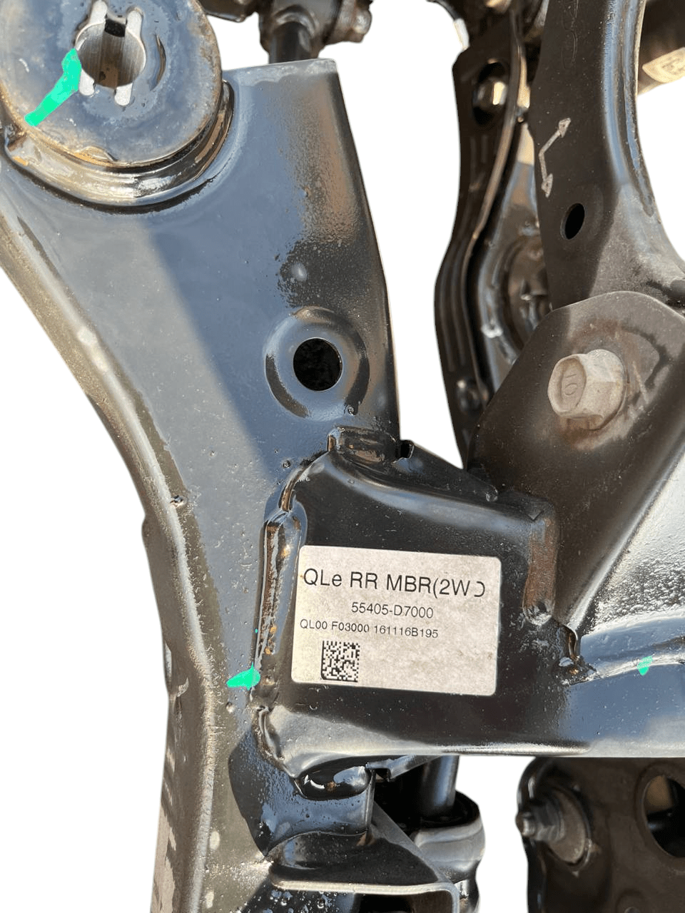 Rear axle / brake disc Kia Sportage QL 1.7 diesel (2016 - 2021) code 55405 - D7000 - F&P CRASH SRLS - Used Parts