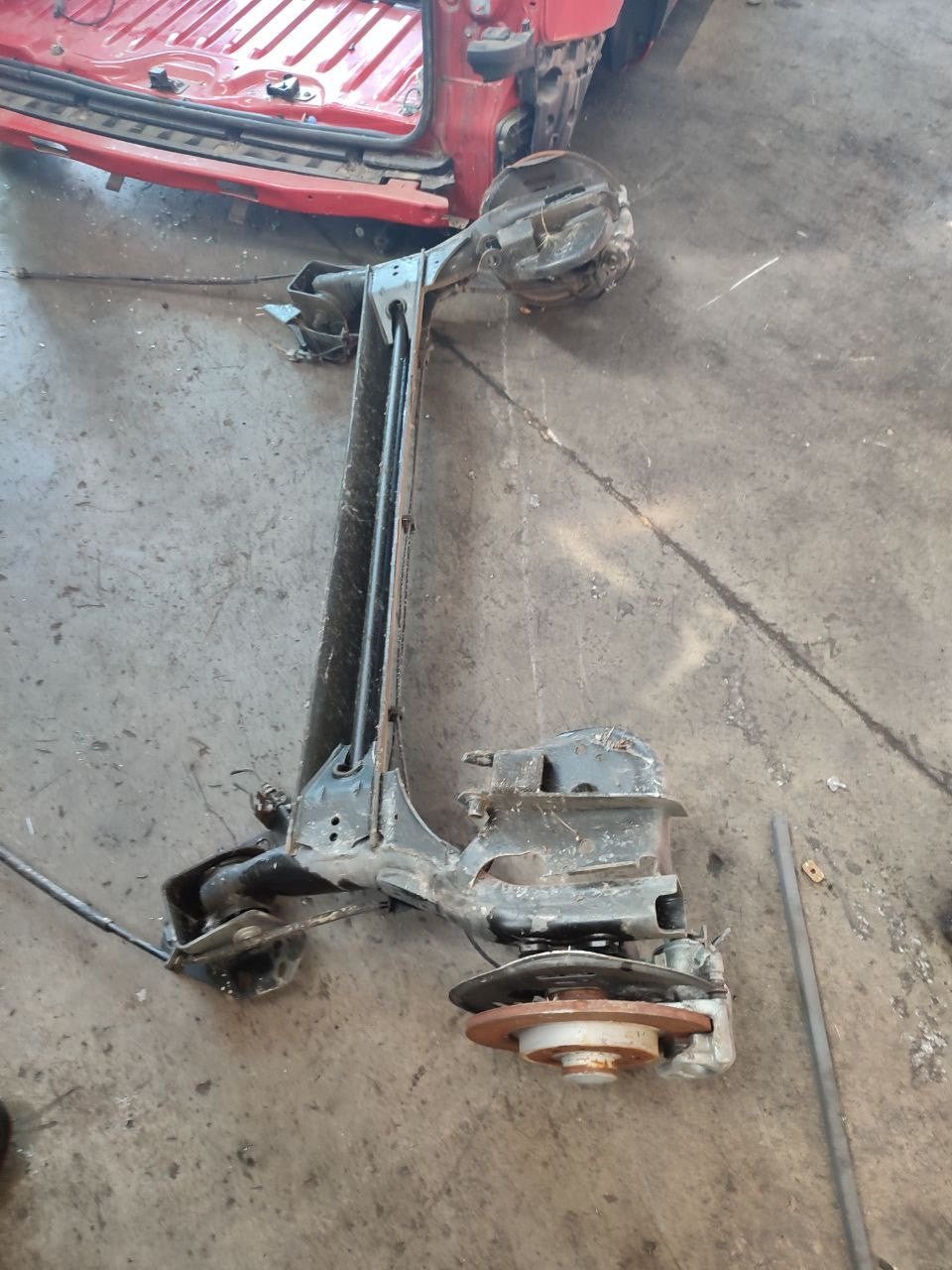 Ponte Assale posteriore RENAULT KANGOO II serie (2013) - F&P CRASH SRLS - Ricambi Usati