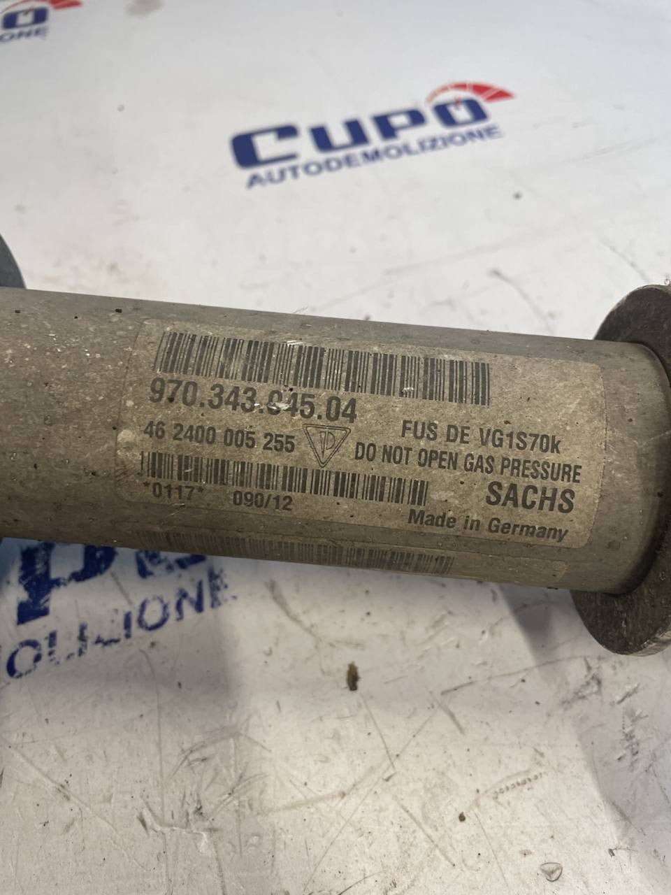 porsche panamera(970) 2009 2016 left front shock absorber with spring - F&P CRASH SRLS - Used Parts