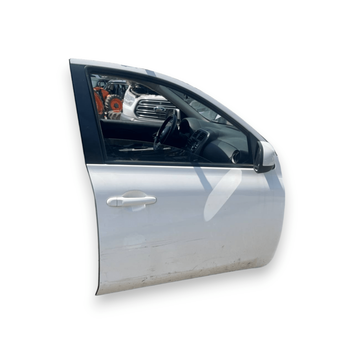 Porta / Portiera / Sportello anteriore destro (dx) Bianco Nissan Micra K13 5 Porte (2010 al 2017) - F&P CRASH SRLS - Ricambi Usati