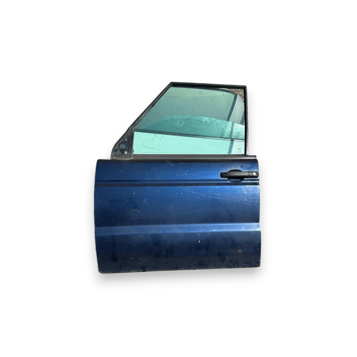 Porta / Portiera / Sportello anteriore sinistra (sx) Blu Land Rover Discovery II Td5 (1998 al 2005) - F&P CRASH SRLS - Ricambi Usati