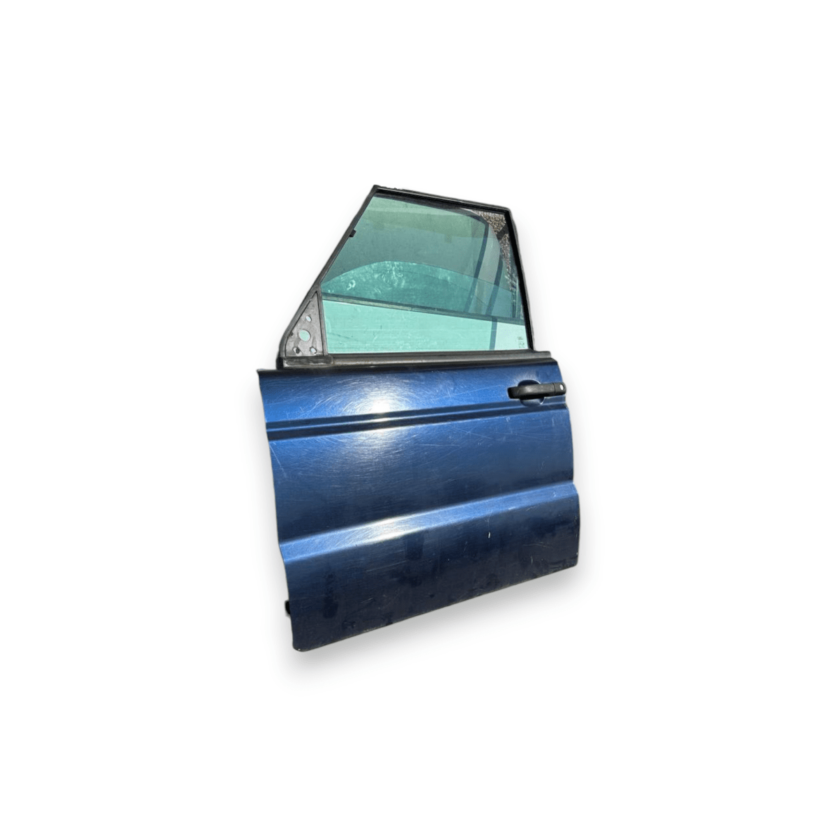 Porta / Portiera / Sportello anteriore sinistra (sx) Blu Land Rover Discovery II Td5 (1998 al 2005) - F&P CRASH SRLS - Ricambi Usati