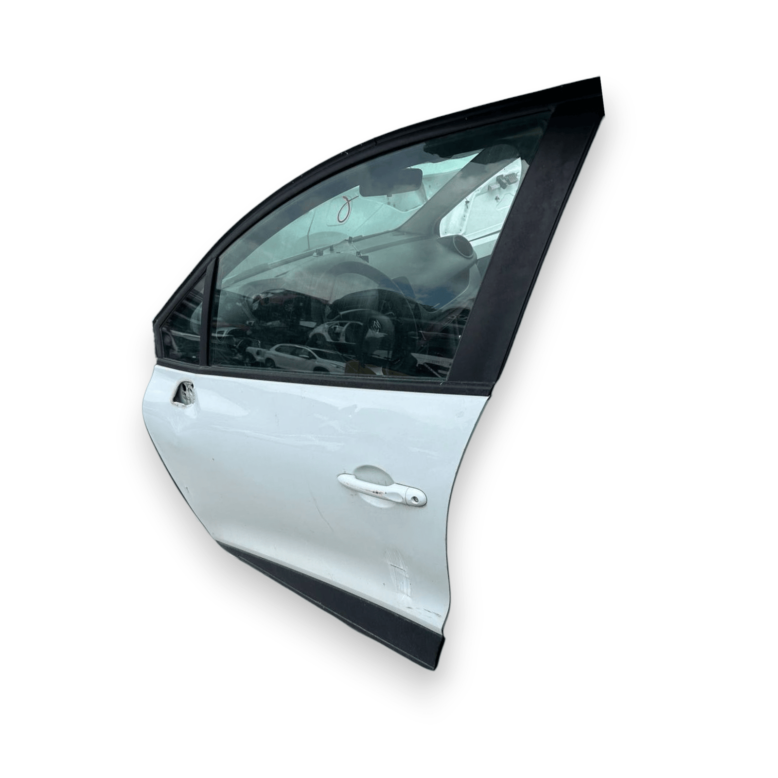 Porta / Portiera / Sportello anteriore sinistro (sx) Bianca Renault Clio IV (2012 al 2021) - F&P CRASH SRLS - Ricambi Usati