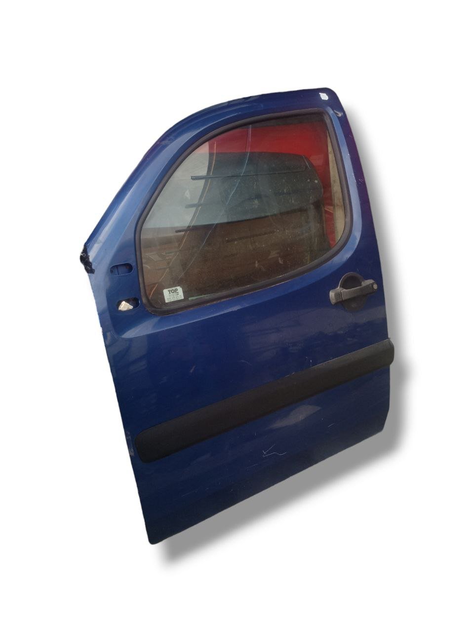 Porta / Portiera / Sportello anteriore sinistro (sx) Fiat Doblò I° Serie Restyling Blu (2005) - F&P CRASH SRLS - Ricambi Usati