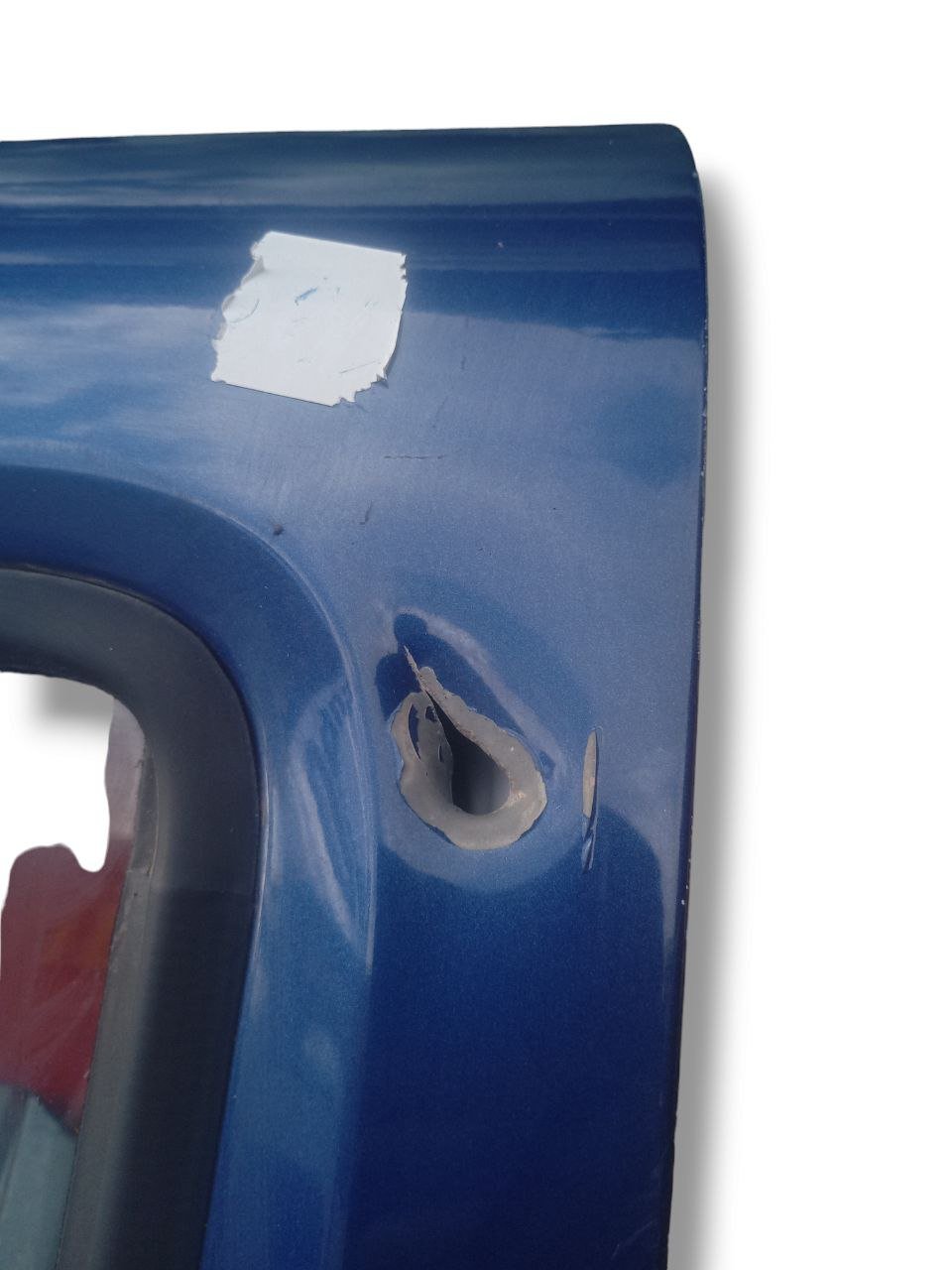 Porta / Portiera / Sportello anteriore sinistro (sx) Fiat Doblò I° Serie Restyling Blu (2005) - F&P CRASH SRLS - Ricambi Usati